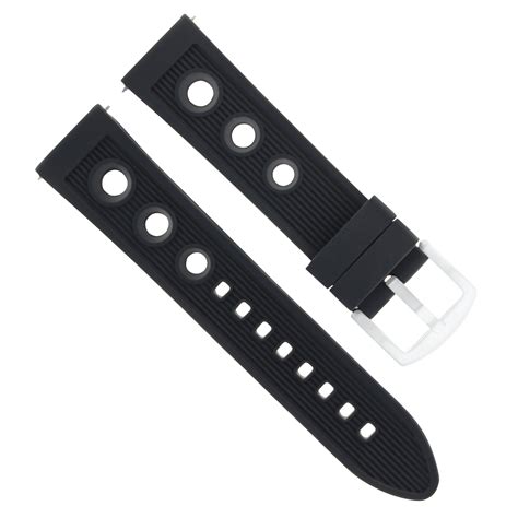 breitling originele rubber strap 20 22|20mm rubber dive strap.